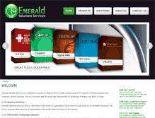 Tablet Screenshot of emeraldsolutions.org